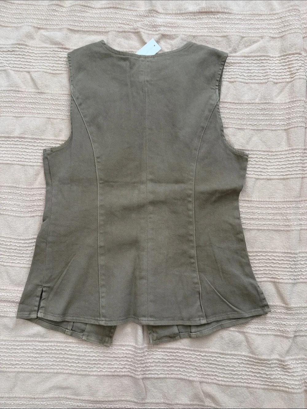 Workshop Republic Clothing Olive Utility Tailored Vest